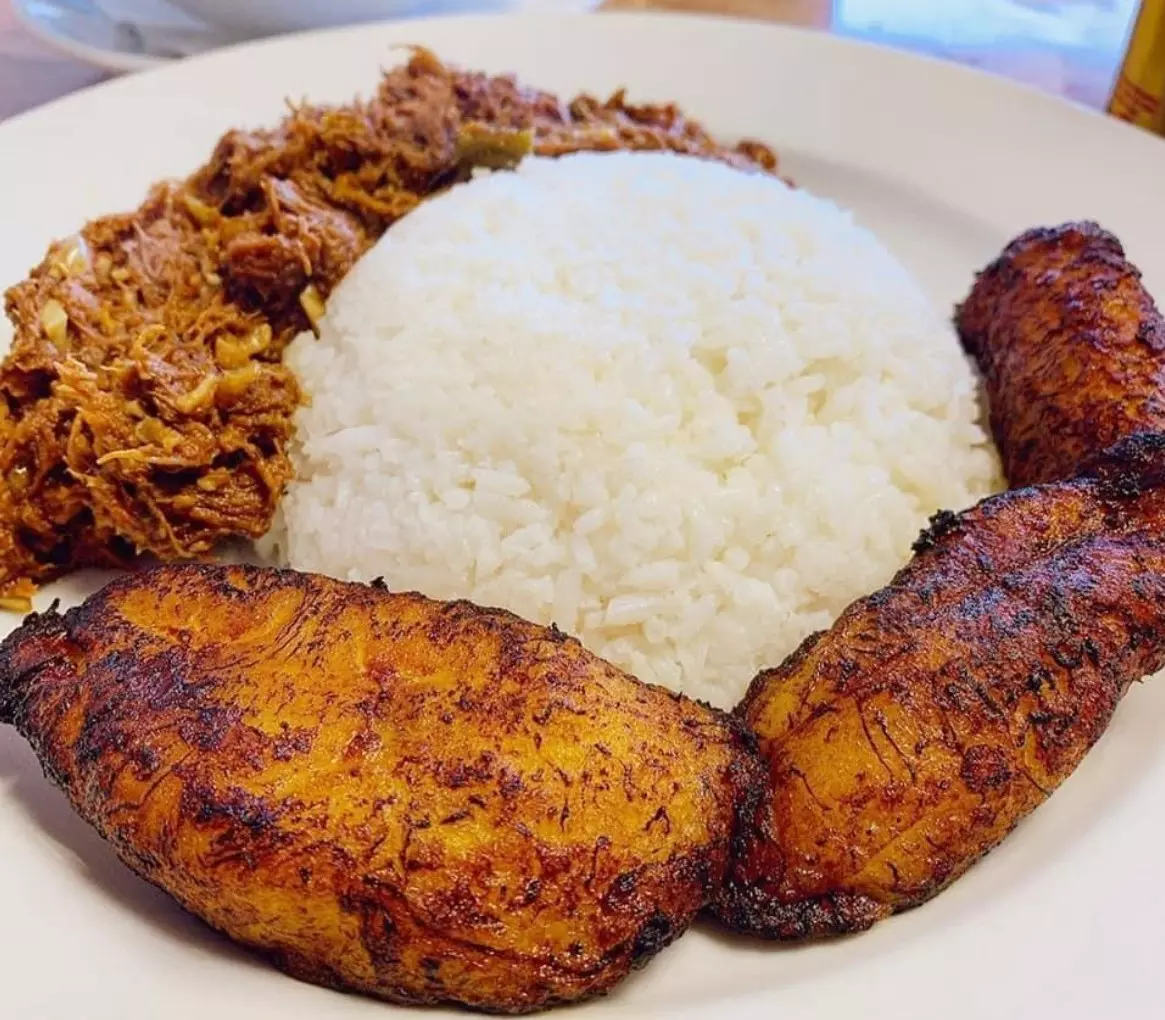 Ropa Vieja con Maduros